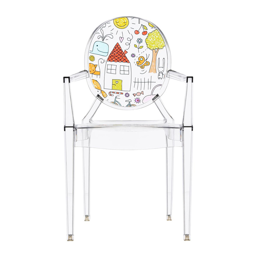 LOU LOU GHOST children's chair - ''DRAWING''