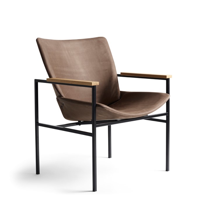 SHELL LOUNGE SQUARE armchair