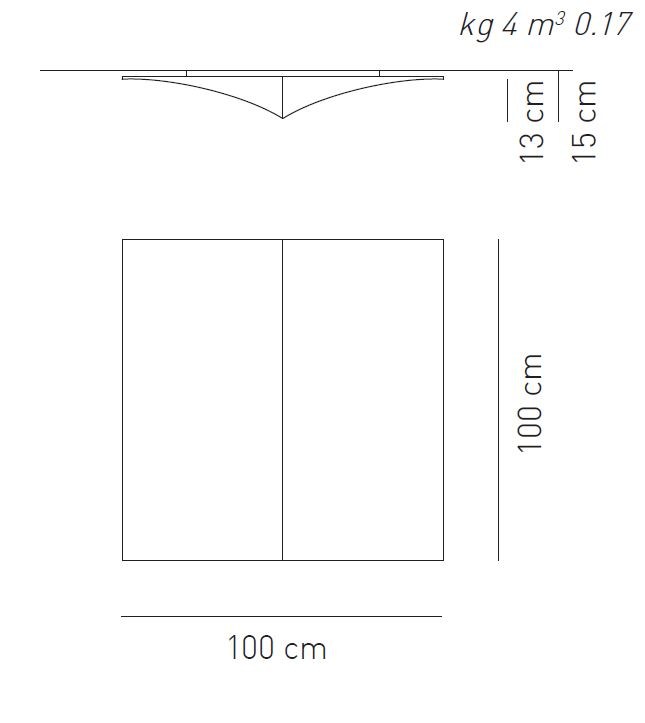 medium 100 x 100cm