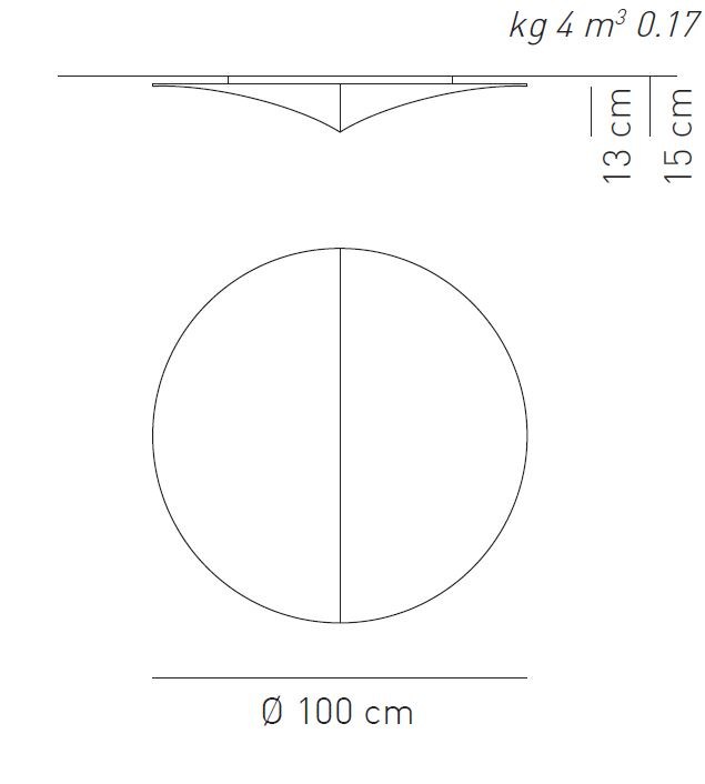 medium D 100cm