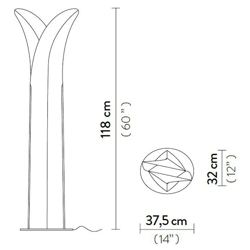 large H 118cm