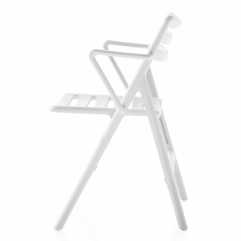 AIR FOLDING chair  with arms - set of 2 pieces