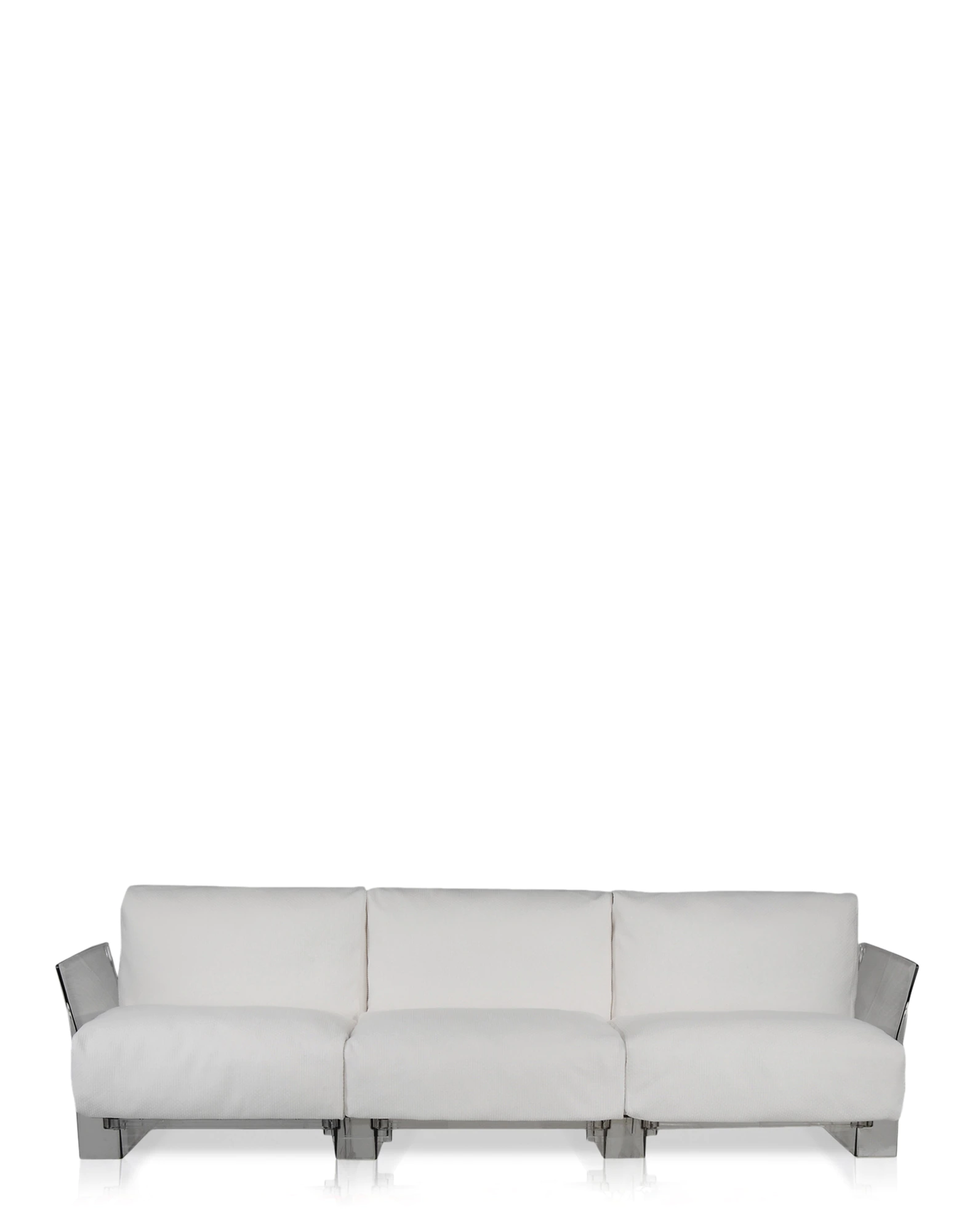 white Ikon fabric