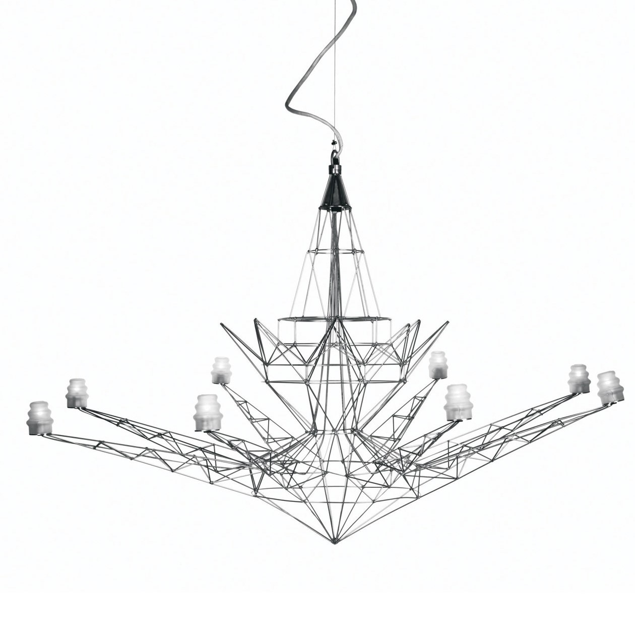 LIGHTWEIGHT suspension lamp