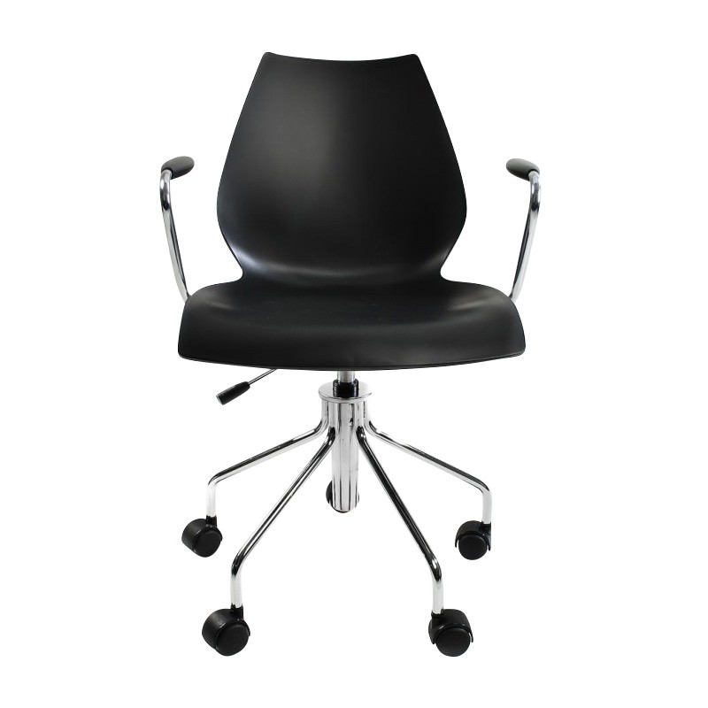 MAUI swivel chair with arms
