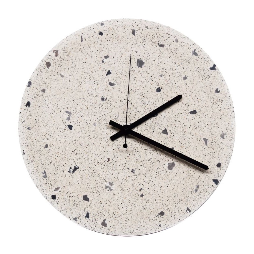 TEMPUS TERRAZZO wall clock