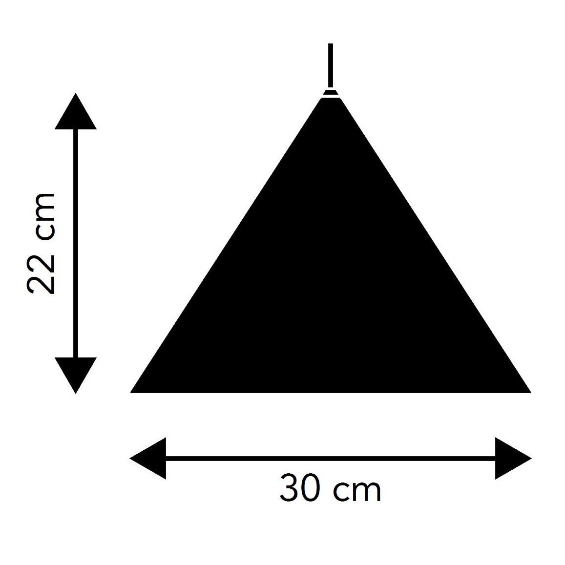 small D 30cm H 22cm