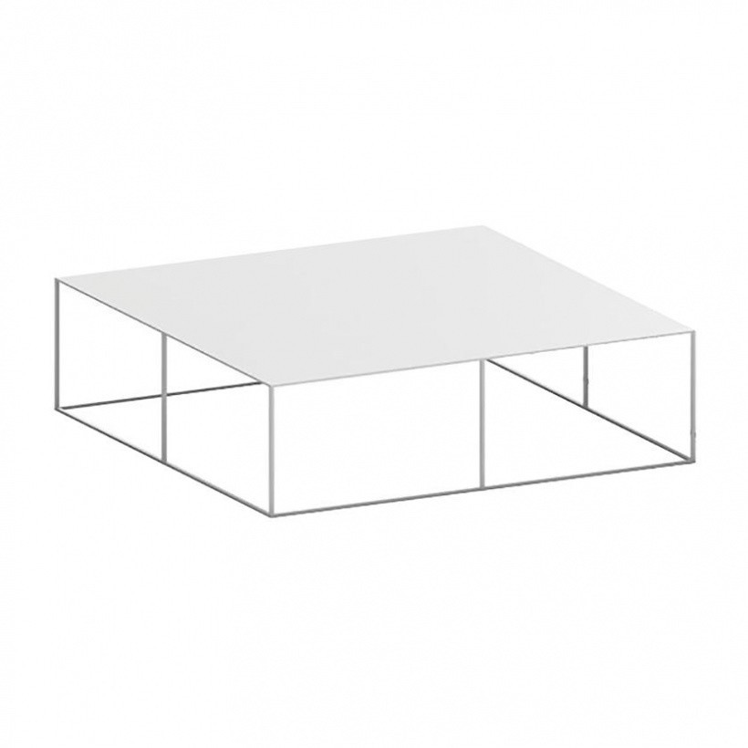 SLIM IRONY square coffee table