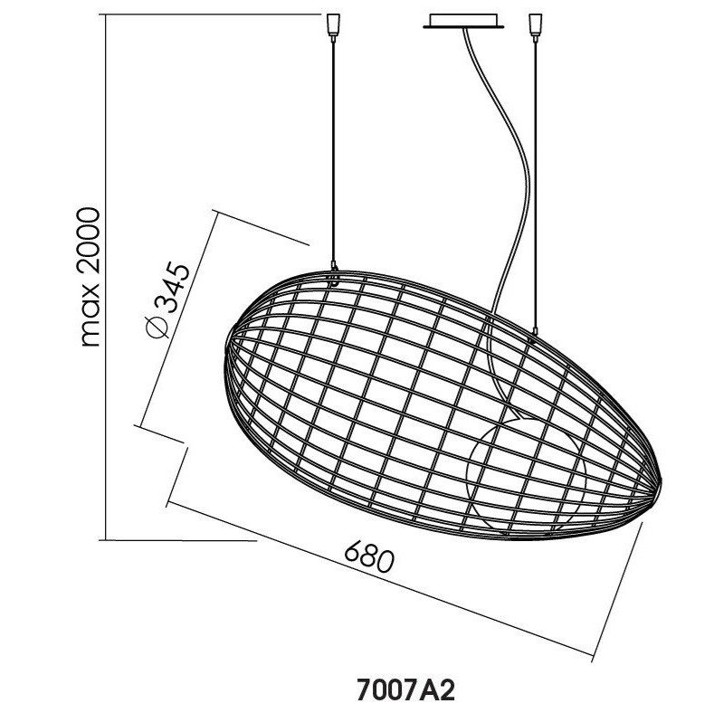 μεγάλο Μ 68cm