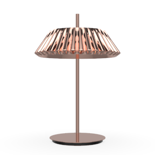 polished copper body - metallized copper glass