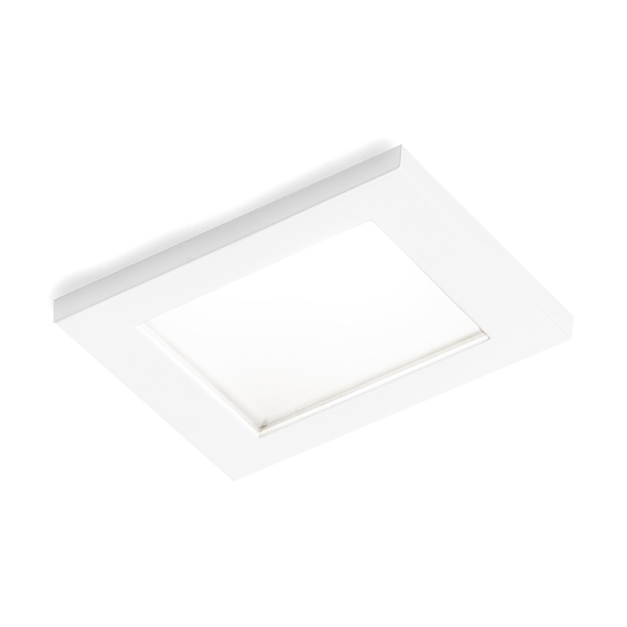 LUNA SQUARE IP44 LED χωνευτό spot 
