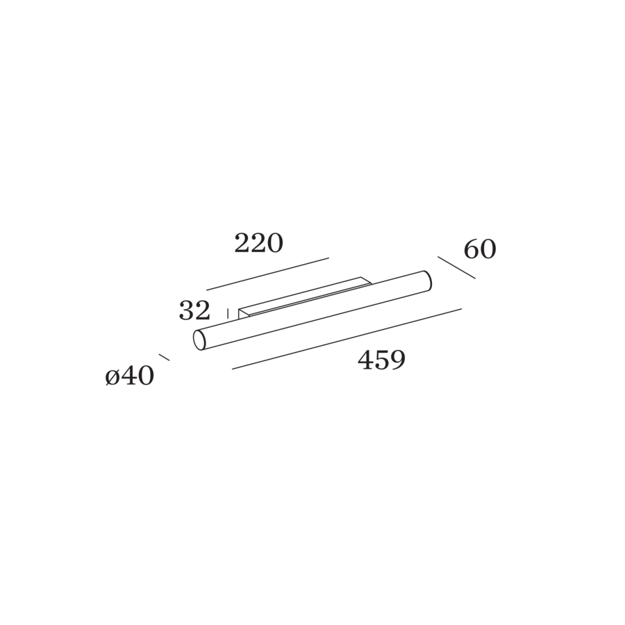 μικρό Μ 45,9cm