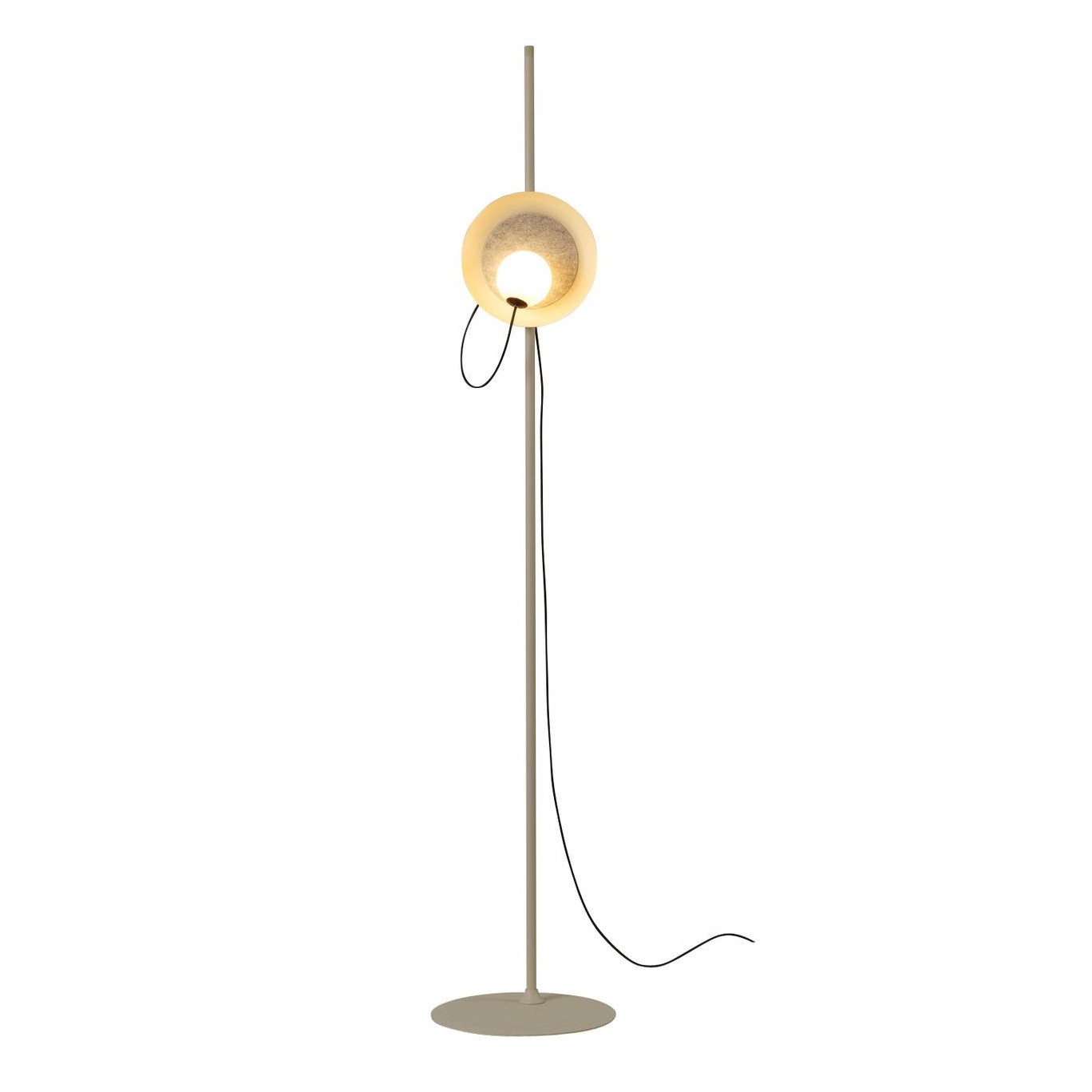 Wire floor lamp