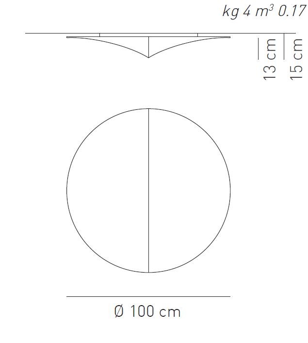 μεσαίο Φ 100cm