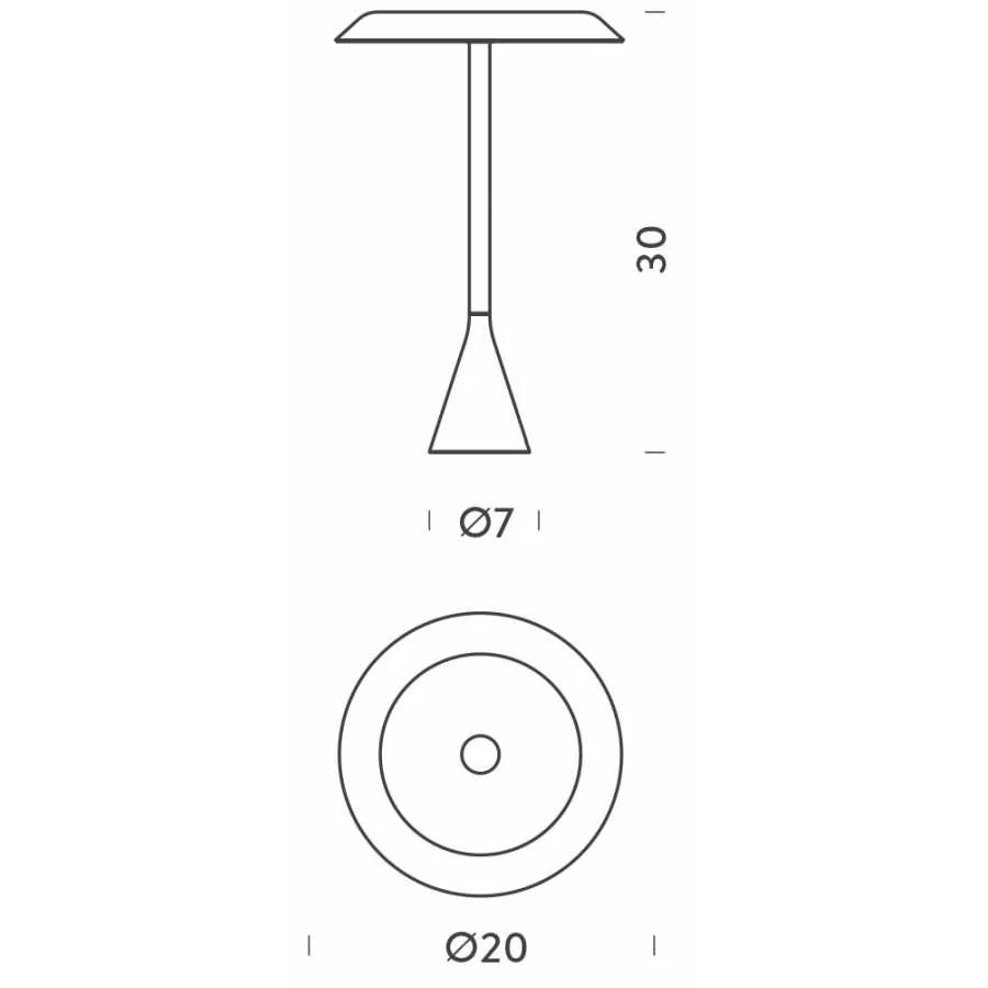 Panama Mini Φ 20cm Y 30cm