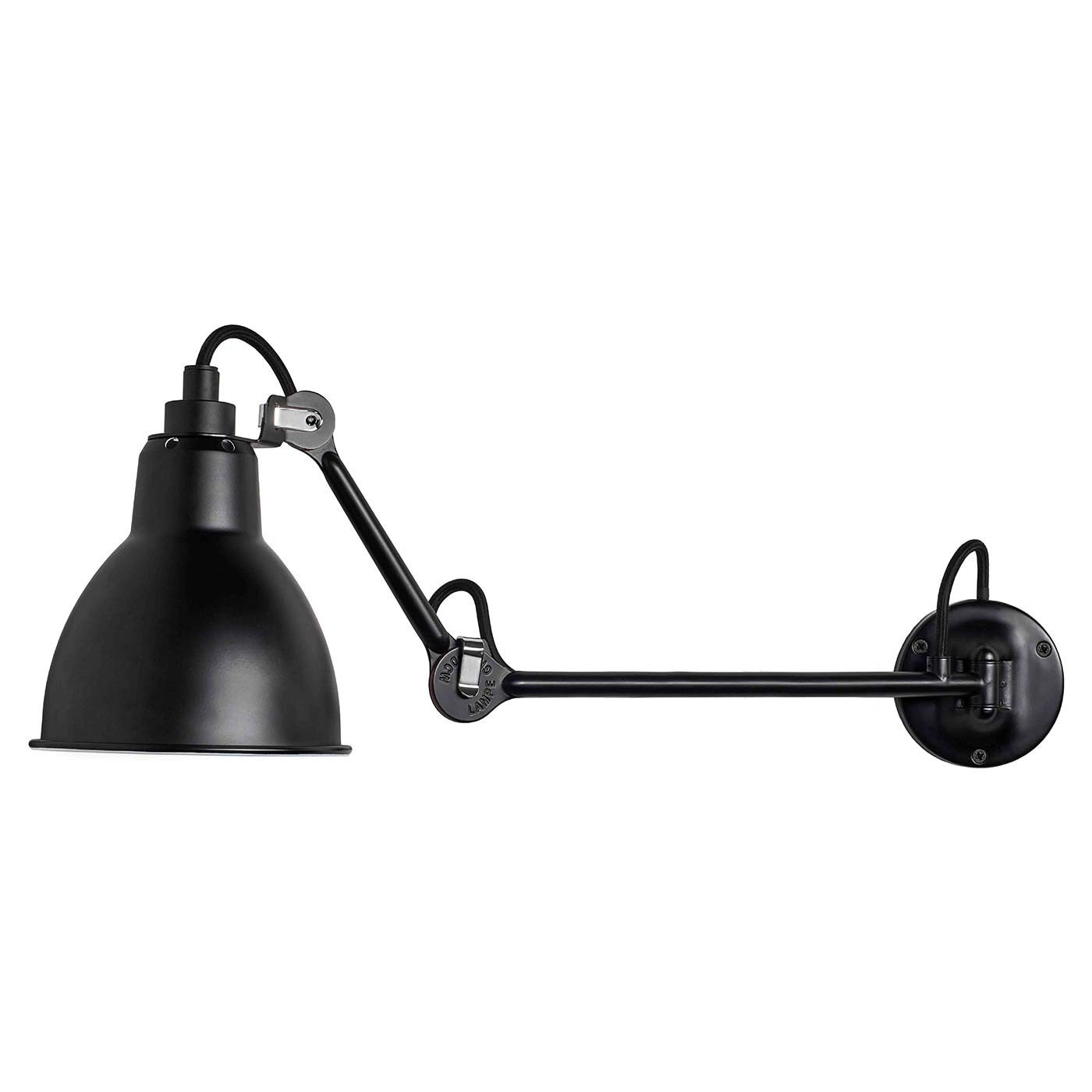 LAMPE GRAS N°204 L40 wall lamp