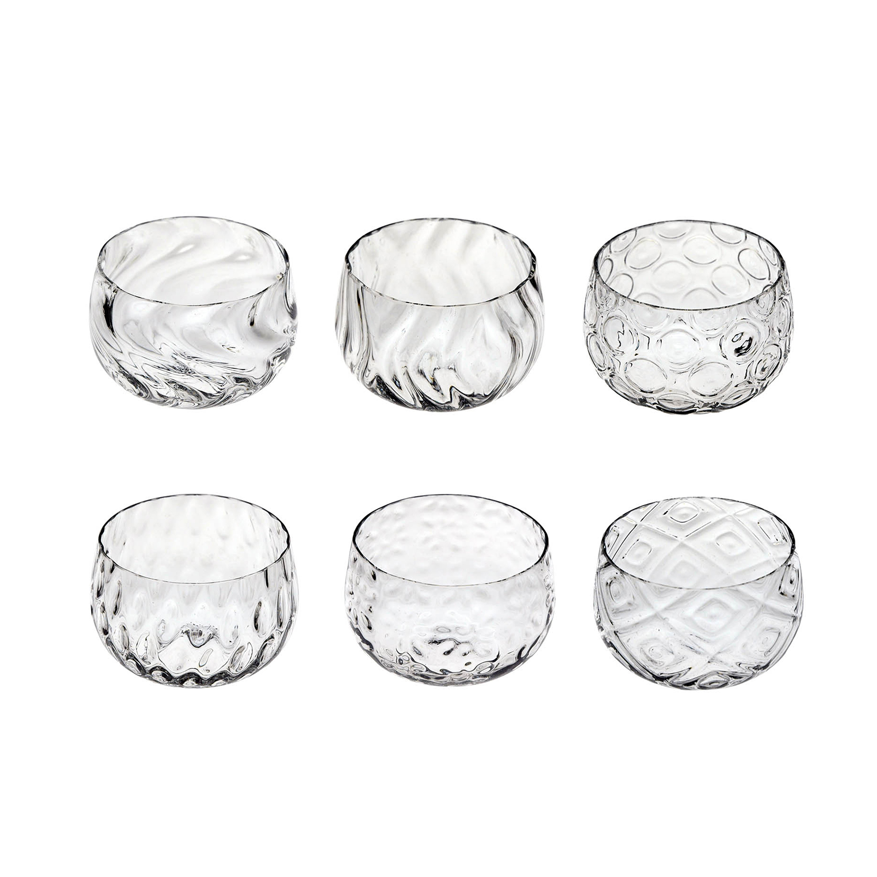 BEI wine tumbler - set of 6 pieces