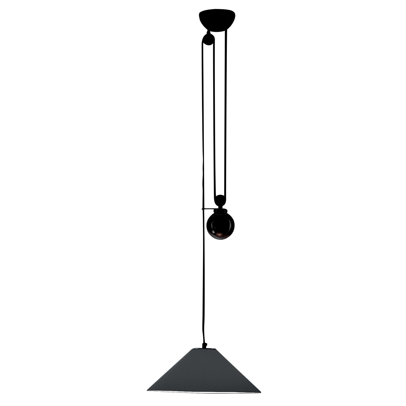 Φ 38cm - μέταλλο βαμμένο γκρι