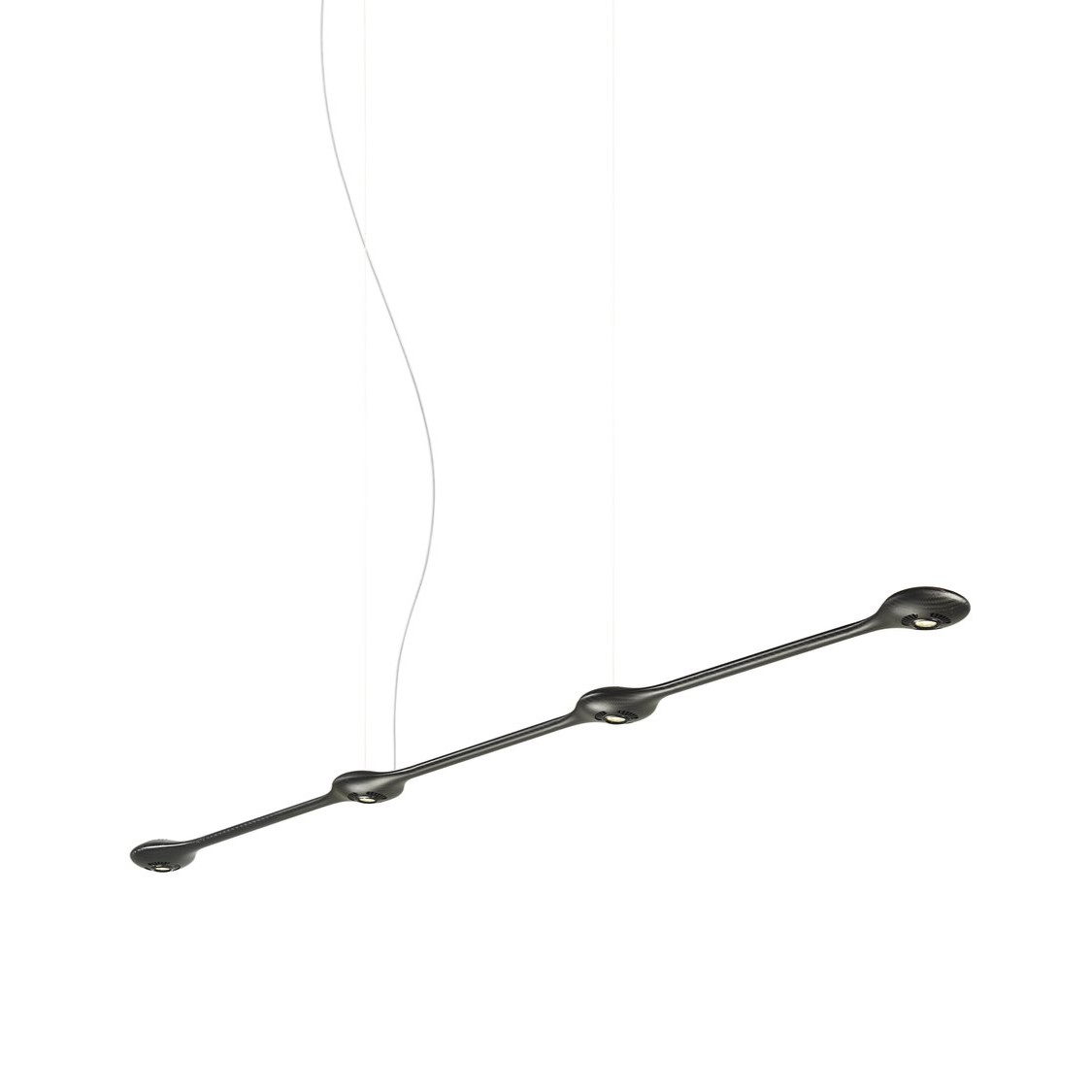 CARBON 4 LINEAR suspension lamp