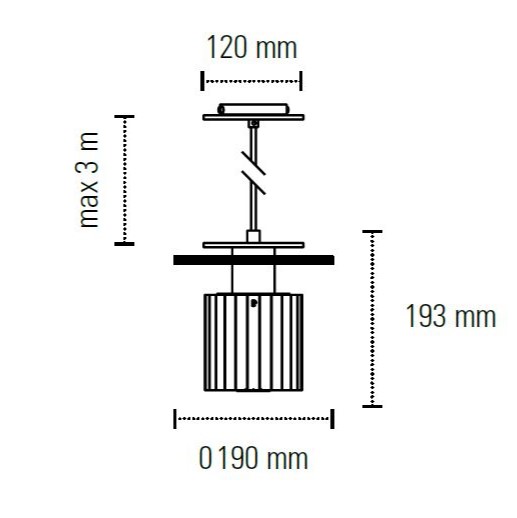 diameter 19cm