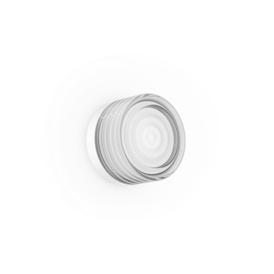 λευκό-διάφανο γυαλί