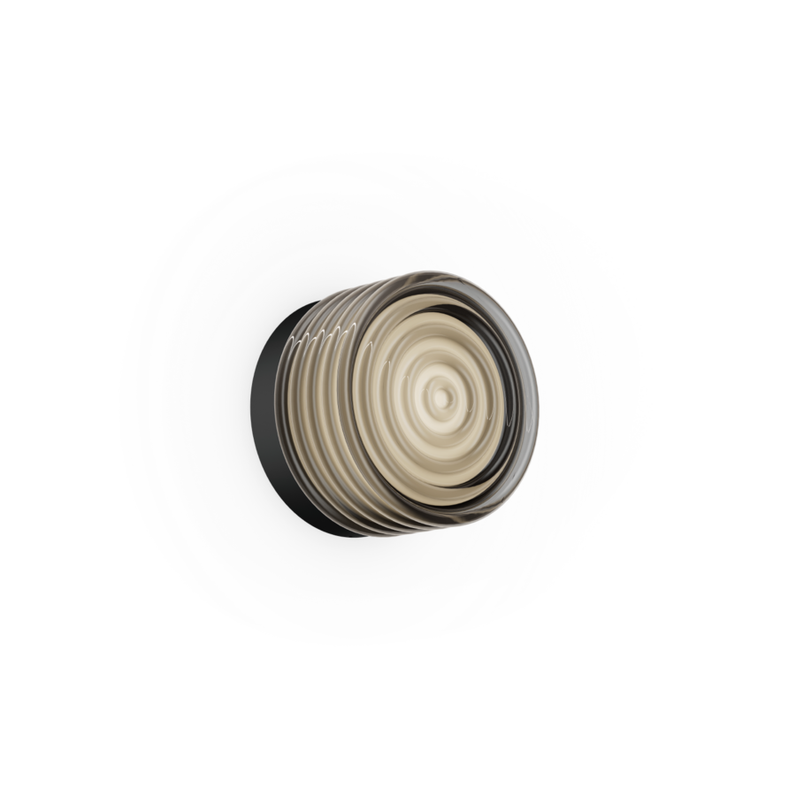 μαύρο-γκρι του καπνού γυαλί