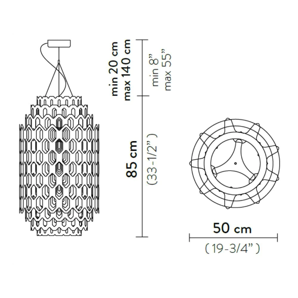 μεσαίο Φ 50cm Y 85cm