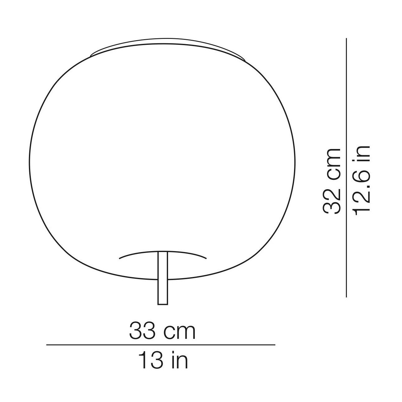 large D 33cm