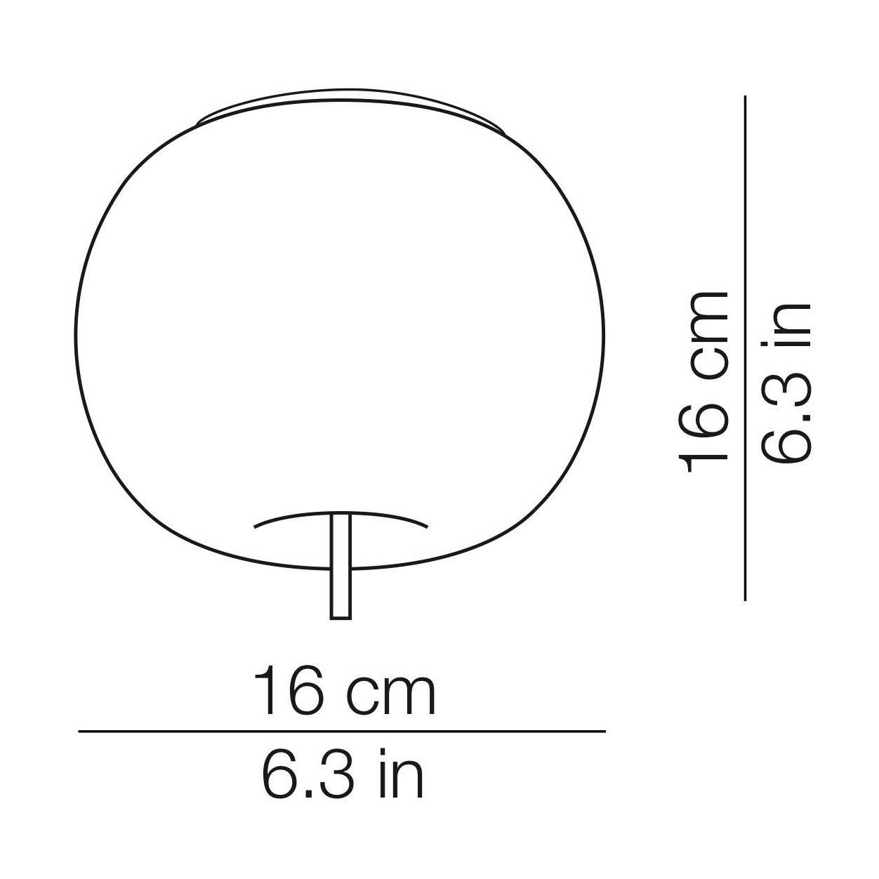 Μικρό Φ 16cm